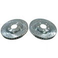 thumbnail image 2 of Power Stop Front Pair of Drilled and Slotted Brake Rotors JBR1907XPR, 2 of 4