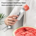 thumbnail image 3 of Wtermelon Cutter Slicer Cut Watermelon Into Cubes Knife Melon Baller for Kitchen Gadgets Useful Cool Tool, 3 of 12
