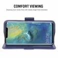 thumbnail image 3 of Mobile Phone Cover for Huawei Mate 20 Pro Mobile Phone Cover, Huawei Mate20 Pro Cover Leather Mobile Phone Case for Huawei Mate 20 Pro Flip Case, Blue, 3 of 7