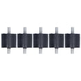 thumbnail image 1 of 5Pcs Rubber Vibration Isolator Shock Absorption High Elasticity Good Cushioning Noise Reduction Rubber MountsM8, 1 of 5