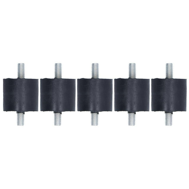 5Pcs Rubber Vibration Isolator Shock Absorption High Elasticity Good Cushioning Noise Reduction Rubber MountsM8