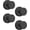 Matte Black, variant on 1 Pack Antique Brass Privacy Door Knobs with Lock, Vintage Door Handles with Antique Brass Door Knobs Interior for Bedroom or Bathroom, Heavy Duty Door Lever for Left Right Sided Doors