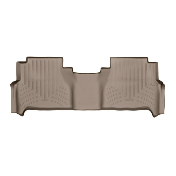 WeatherTech Custom Fit FloorLiners compatible with Frontier, Equator - 2nd Row, Tan