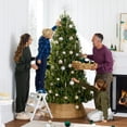 thumbnail image 4 of Best Choice Products 6ft Premium Hinged Nordic Fir Christmas Tree Holiday Decoration w/ Foldable Metal Base, 4 of 9
