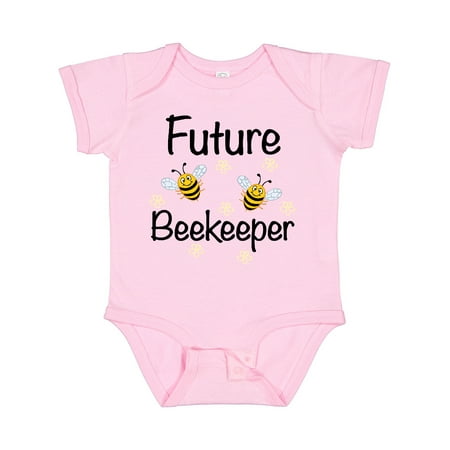 

Inktastic Future Beekeeper Honey Bee Gift Baby Boy or Baby Girl Bodysuit