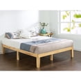 thumbnail image 2 of Full size Solid Wood Platform Bed Frame in Natural Finish, 2 of 3