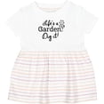 thumbnail image 3 of Inktastic Life's a Garden, Dig It Girls Baby Dress, 3 of 5