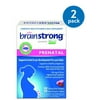 (2 Pack) BrainStrong Prenatal Multivitamin and DHA Supplement, 60 Ct