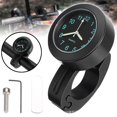 thumbnail image 1 of Reloj universal para coche Rojo Verde reloj para manillar de motocicleta resistente al agua negro, 1 of 3
