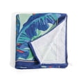 thumbnail image 2 of Mainstays Oversized Cotton Blend Blend Beach Towel, 36 x 72 in, Tropical Foliage, 2 of 4