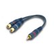 thumbnail image 4 of Cable RCA NQ de 20 cm Adaptador Divisor de Audio Azul Paquete de 2, 4 of 5
