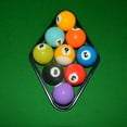 thumbnail image 2 of HURRISE 2PCS Plastic Professional Billiards 9 Ball Triangular Frame Snooker Balls Rack Supplies Accessories,Billiards Supplies, 2 of 7
