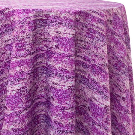 

Ultimate Textile Desert Violet 84-Inch Round Tablecloth