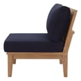 thumbnail image 6 of Modern Contemporary Urban Design Outdoor Patio Balcony Garden Furniture Lounge Chair Set, Wood, Navy Blue Natural, 6 of 6