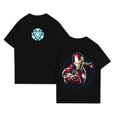 thumbnail image 1 of Marvel Legends Iron Man T-Shirt à Manches Courtes pour Hommes Col Rond en Coton Respirant Style Livre Comic Tenue Décontractée Design Science-Fiction Explosion d'Énergie Adulte : m, 1 of 4
