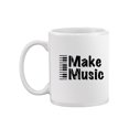 thumbnail image 2 of Make Music Piano Quote Mug - Smartprints Designs,, 2 of 4