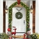 thumbnail image 4 of Red Plastic Christmas Tree Shaped Ball Ornaments for Holiday Window and Tree Decorations, 4 of 7