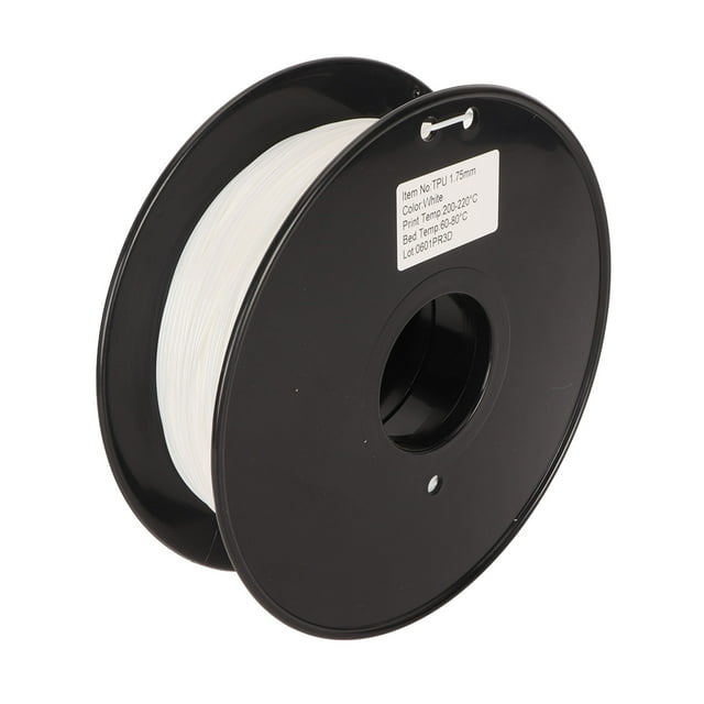 3D Printer Filament, TPU Flexible Filament, High Speed, No Clogging, 1.8lb, Flexible And Soft, Wide Compatibility, 1.75mm 95A 3D Printing Filament for Most FDM Printer