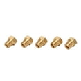 thumbnail image 1 of Plug 5pcs Solid Brass Hex Head Plug 1/8 NPT Male Thread  Universal Fitting For Car, 1 of 8