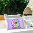 thumbnail image 3 of Stupell Industries Mystical Crystal Ball Eye Design by Katie Conley Outdoor Printed Pillow, 3 of 6