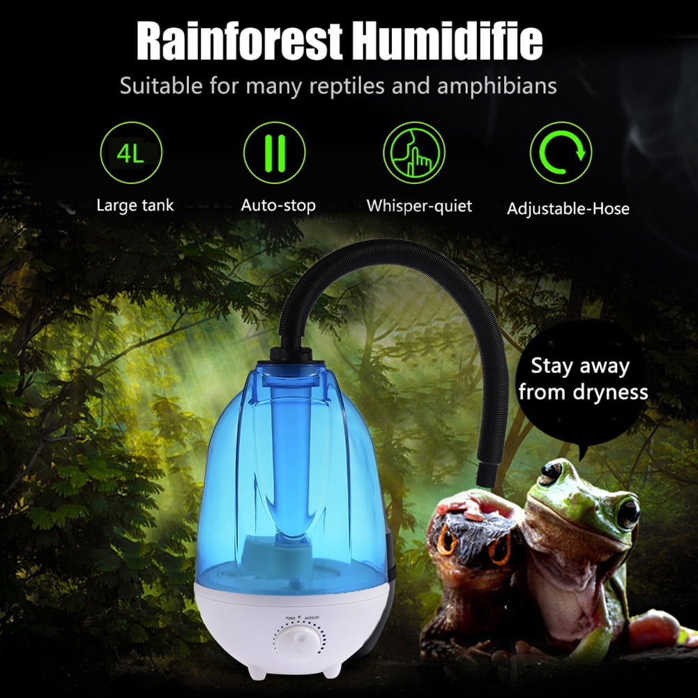LeKing Pet Humidifier Reptile Fogger Atomizer Tortoise Lizard Fogger