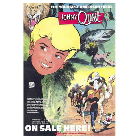 Jonny Quest (comic) POSTER (27x40) (1986)