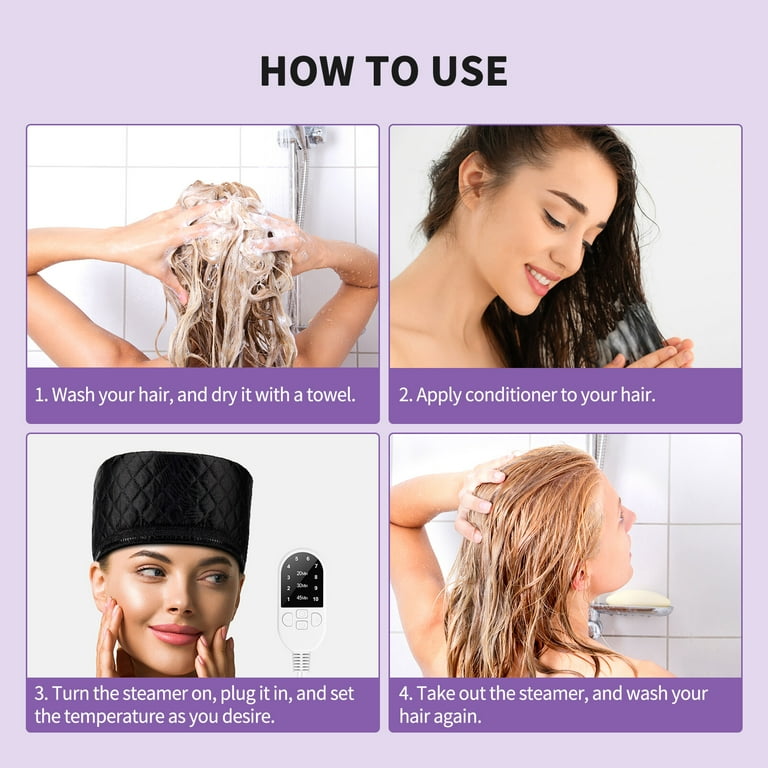Hair steamer natural hair deals