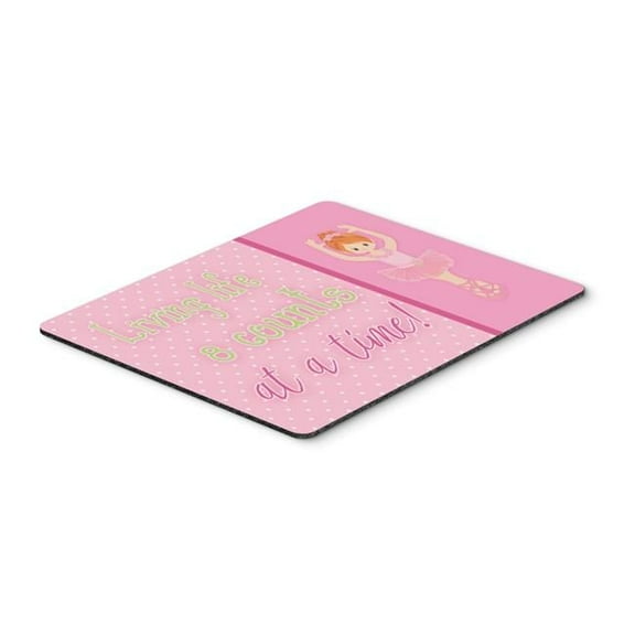 Ballet in 8 Counts Red Hair Mouse Pad, Hot Pad or Trivet