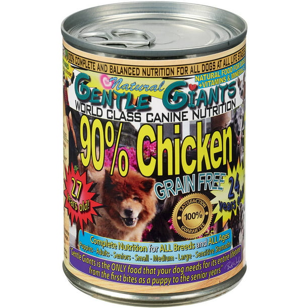 Gentle Giants Canine Nutrition Grain Free 90 Chicken