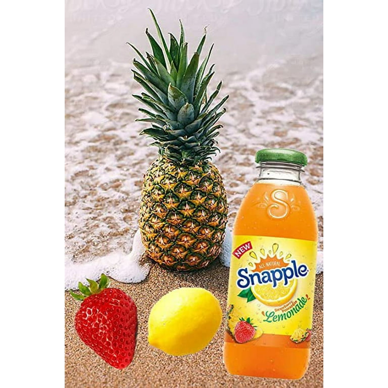 Snapple All Natural Fruit Juice Drink, Strawberry Pineapple