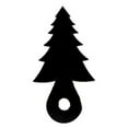 thumbnail image 1 of Village Wrought Iron DHK-42 Pine Tree Door Silhouette, 1 of 3