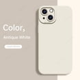 thumbnail image 3 of Funda cuadrada de silicona líquida para teléfono móvil, carcasa suave a prueba de golpes para iPhone 14, 13, 12 Mini, 11 Pro, XS Max, X, XR, 7, 8, 6, 6s Plus, SE2, 3 of 5