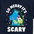 thumbnail image 3 of Monsters Inc - So Merry Its Scary - Men's Short Sleeve Graphic T-Shirt, 3 of 5