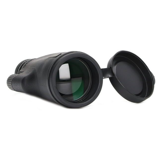 Telescopio pequeño monocular con lente objetivo de alta potencia, 10-30x, 50mm, con soporte para teléfono móvil, para viajes de acampada