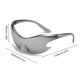 thumbnail image 3 of Gafas de sol Punk Y2K moda mujer hombre gafas únicas para senderismo ciclismo Sandbeach, 3 of 4