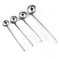 thumbnail image 1 of EeaseMX BESTONZON - Juego de 4 cucharas de acero inoxidable para sopa, cucharones colgantes, cucharas largas para servir sopa, para el hogar, la cocina y la barra., 1 of 7