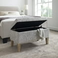 thumbnail image 2 of Linon Stephanie Storage Ottoman, Multiple Colors, 2 of 15