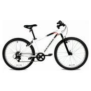 Decathlon Rockrider ST100 24 Inch Mountain Bike White, Kids Size 4'5" to 4'11"