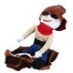 thumbnail image 3 of Disfraz de vaquero para mascota, tela de poliéster cómoda y transpirable para perro, traje decorativo divertido para mascota para Teddy Golden Retriever, 3 of 5