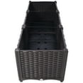 thumbnail image 6 of Olurrisa Deep Raised Garden Bed Plastic Planter Boxes for Vegetables Flowers Herbs and Succulents,Self-Watering Planter Box Raised Bed to Grow Flowers, Herbs & Vegetables, 47.2" L X 15.7" D X 14.7" H, 6 of 9