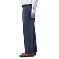 thumbnail image 2 of Haggar Men's Cool 18® Pro Solid Pleat Front Pant Classic Fit HC00248, 2 of 6