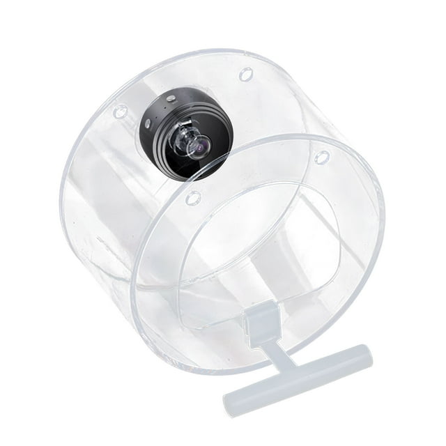 Comedero para pájaros con cámara, cámara de video de versión nocturna HD 1080P, conexión remota de punto de acceso WiFi con teléfono móvil para observar aves al aire libre, capturar fotos Meser Accesorios Electrónicos-17
