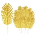 thumbnail image 1 of EIMELI 12PCS Simulation Loose Sunflower Leaves Faux Palm Fronds Realistic, 1 of 13