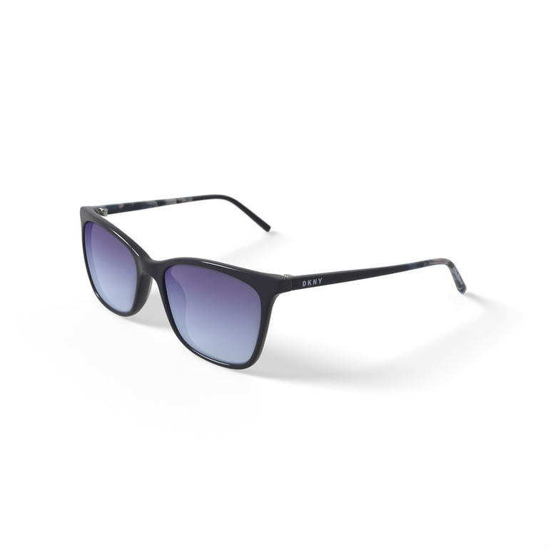 DKNY Women's Rx'able Fashion Sunglasses, DK500SG, Black, 54-18-135