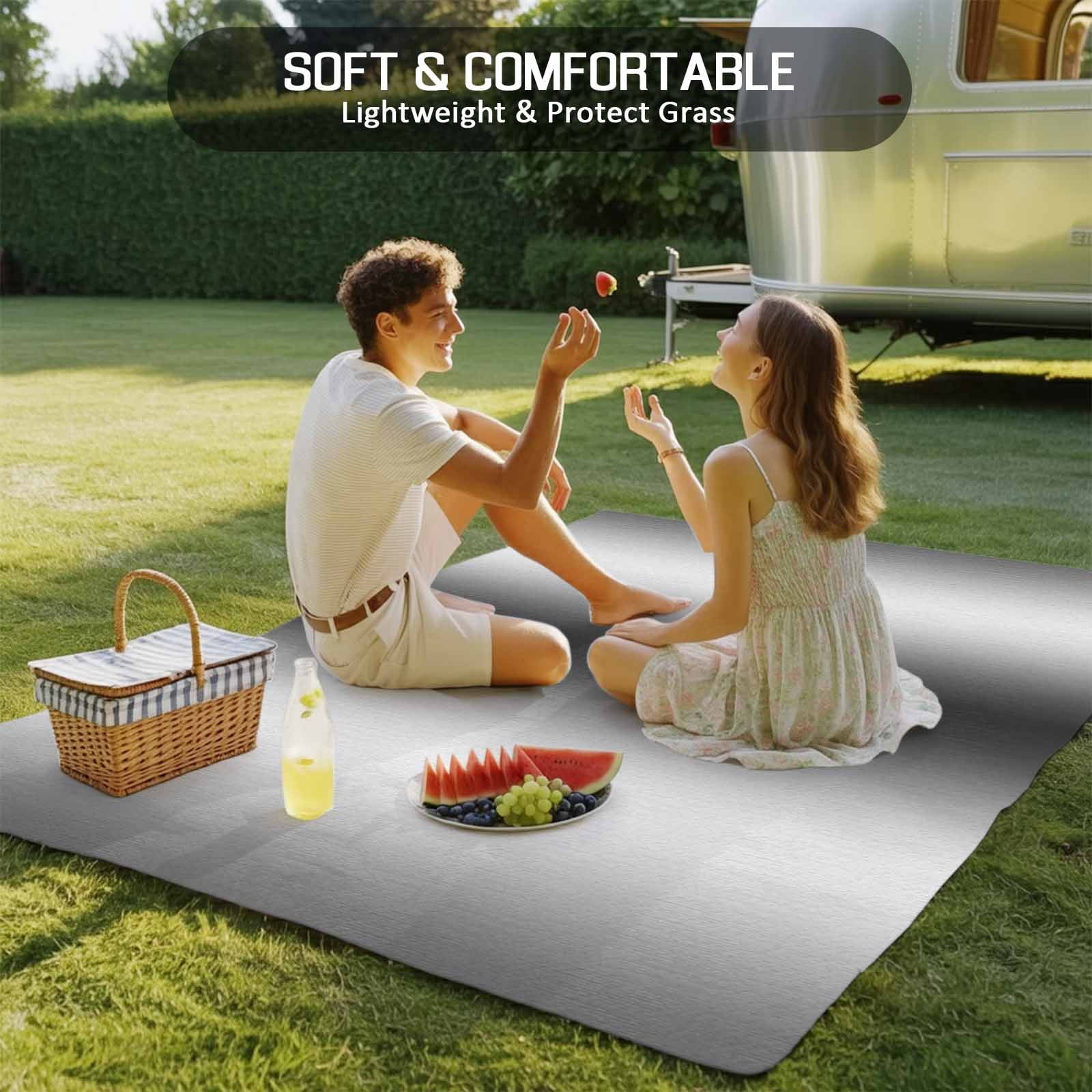 Outdoor Rug 4x6 Feet, Dark Grey White Entryway Rugs Floor Mats, Washable Runner Rug Non Slip, Farmhouse Ombre Color Modern Simple Indoor Outside Rugs for Patios/Porch/Camping