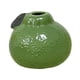thumbnail image 3 of Jarrón de flores con forma de naranja, jarrón decorativo, centro de mesa, adorable jarrón con capullos para Verde, 3 of 9