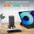 thumbnail image 4 of Cable de extensión, protector contra sobretensiones, Power Strip Tower, 12AC, 4USB, 4 of 7