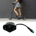 thumbnail image 2 of BQBQERT Electric Scooter 5 Pin Turn Signals Switches Waterproofs Headlight Button Kickscooter Replacement Accessories Enduring, 2 of 13