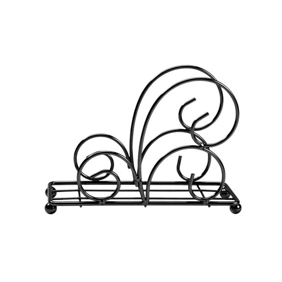 Modern Metal Napkin Rack for Kitchen and Dining Tables - Vertical Iron Design for Indoor & Outdoor Use - Space-Saving Holder for Cocktail & Dinner Napkins - Stylish & Versatile Home Decor