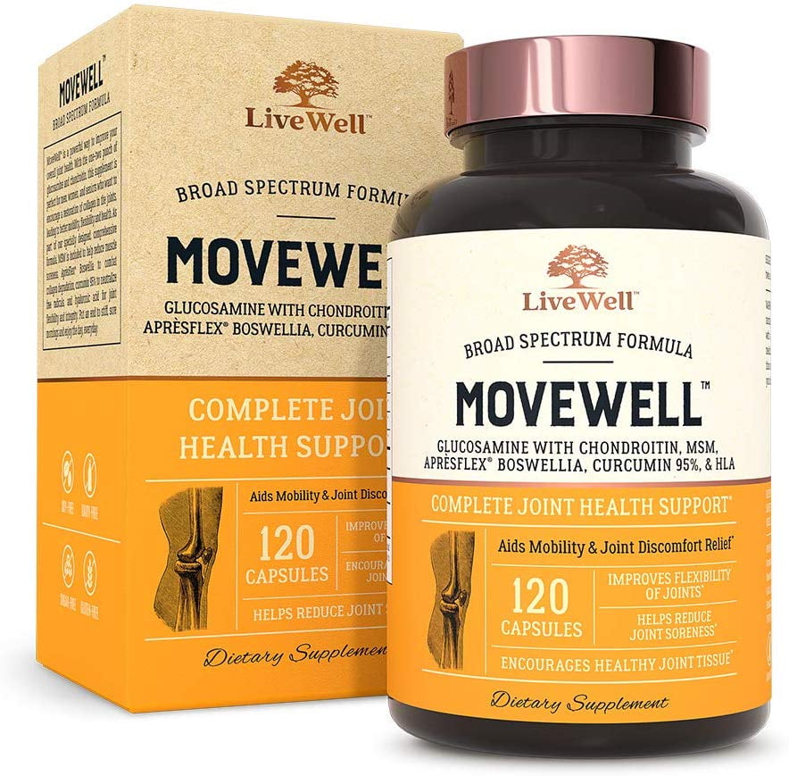 Glucosamine Chondroitin with MSM, Hyaluronic Acid, and More MoveWell